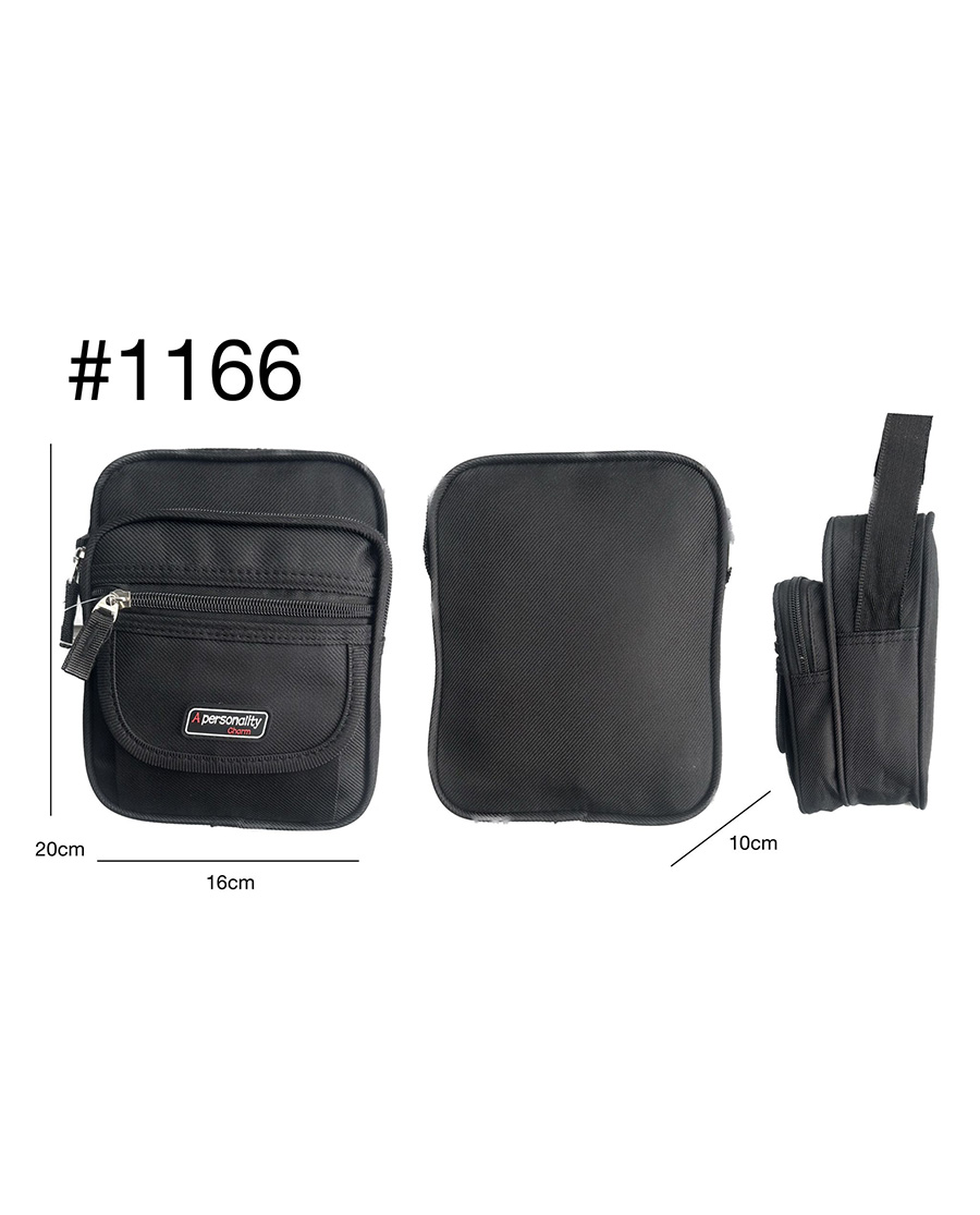 Férfi vászon anyagú oldaltáska 1166