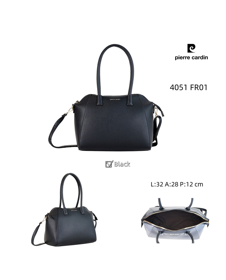 PierreCardin Női k&eacute;zit&aacute;ska, hossz&uacute; p&aacute;nttal fekete sz&iacute;nben kaphat&oacute; 4051FR01