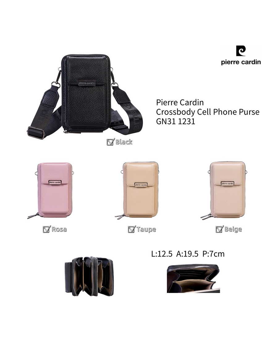 PierreCardin Női telefontáska, több rekesszel GN31 1231