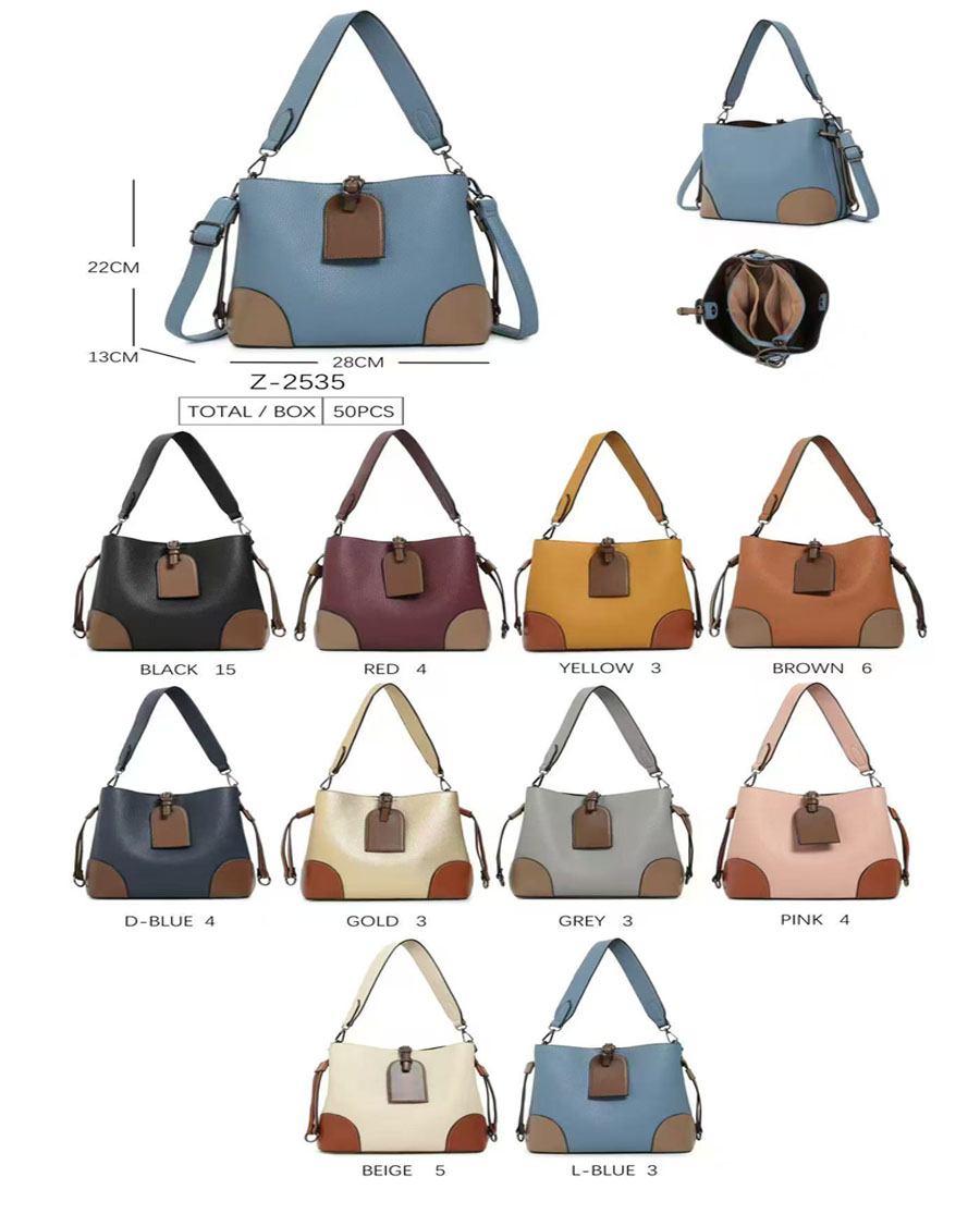 Női válltáska hosszú pánttal Z-2535