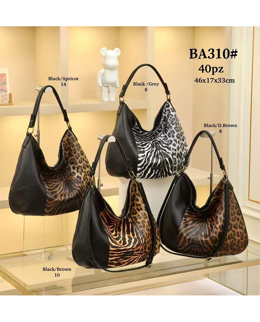 Női leopárd mintás válltáska BA310