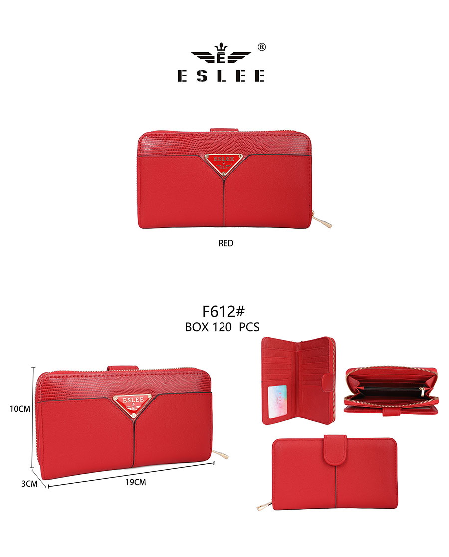 ESLEE Női piros p&eacute;nzt&aacute;rca F612