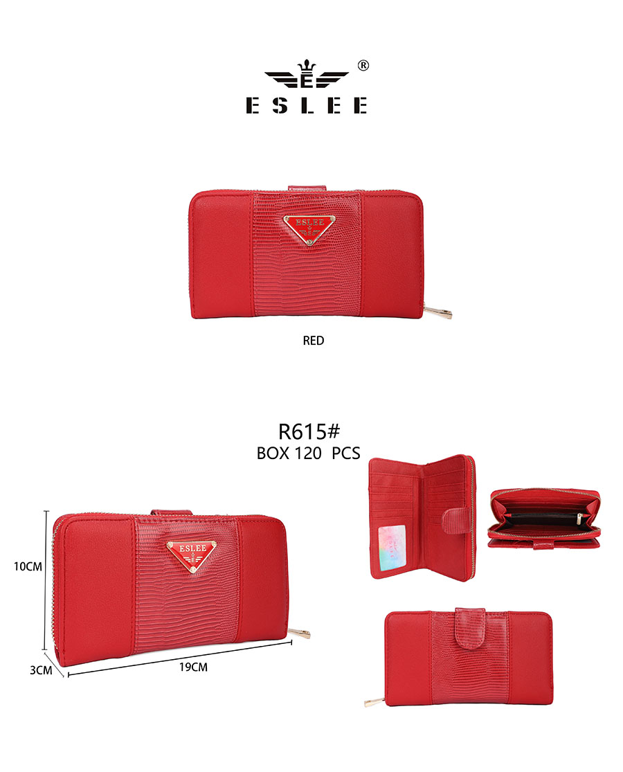 ESLEE Női piros p&eacute;nzt&aacute;rca R615