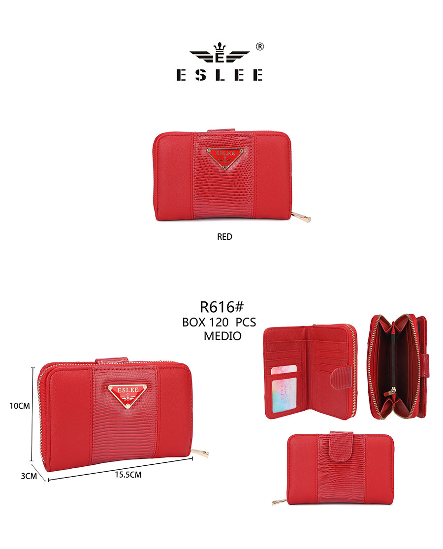 ESLEE Női piros p&eacute;nzt&aacute;rca R616