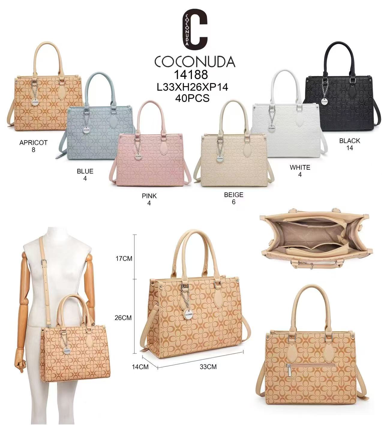 Coconuda női táska 14188