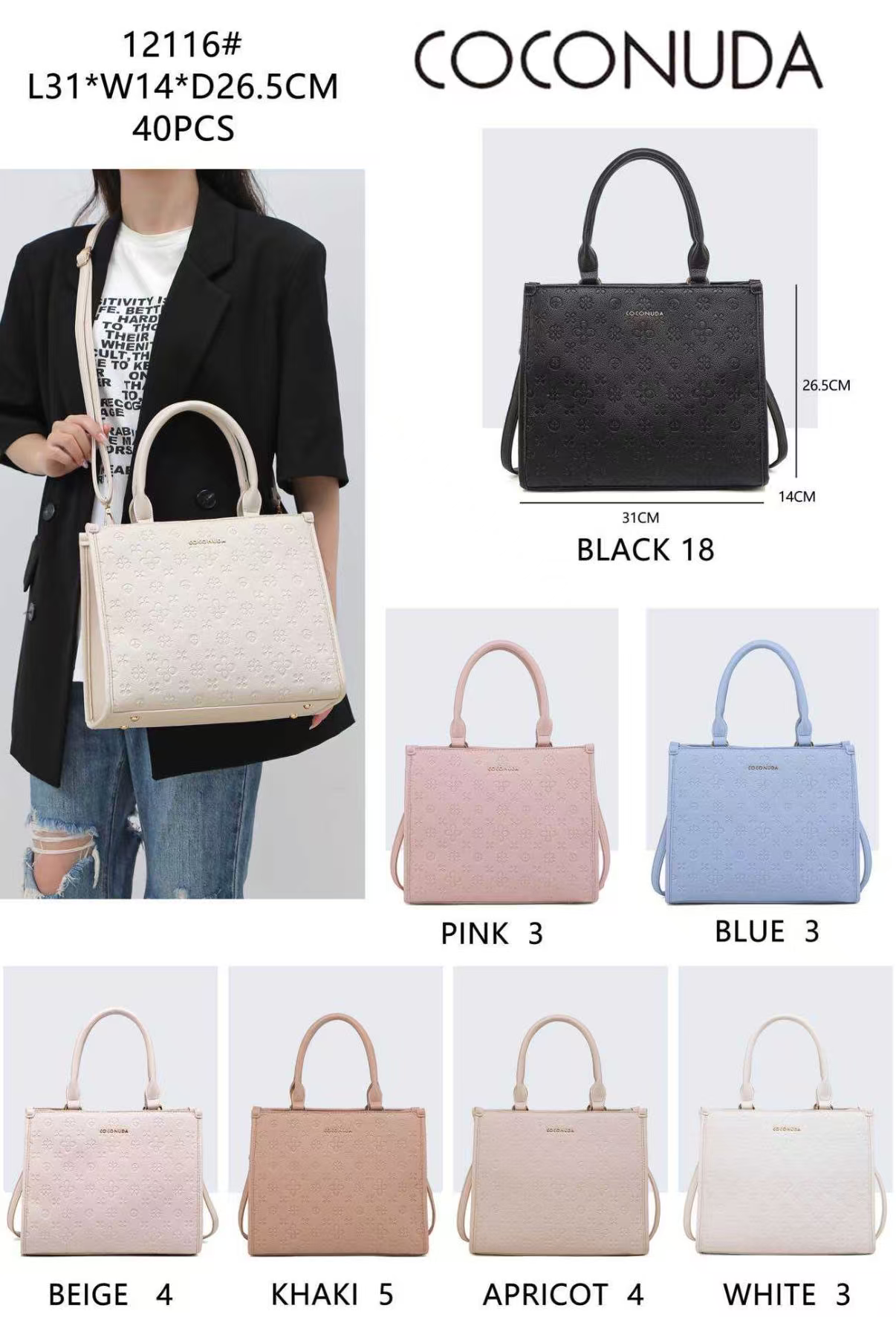 Coconuda női táska 12116