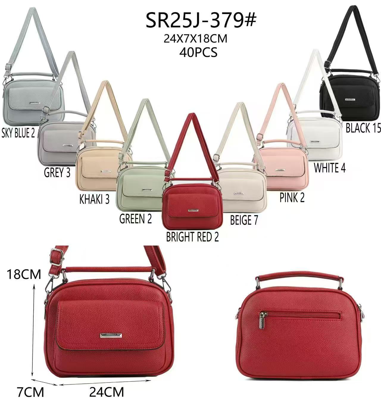 Silvia Rosa női oldal t&aacute;ska SR25J-379