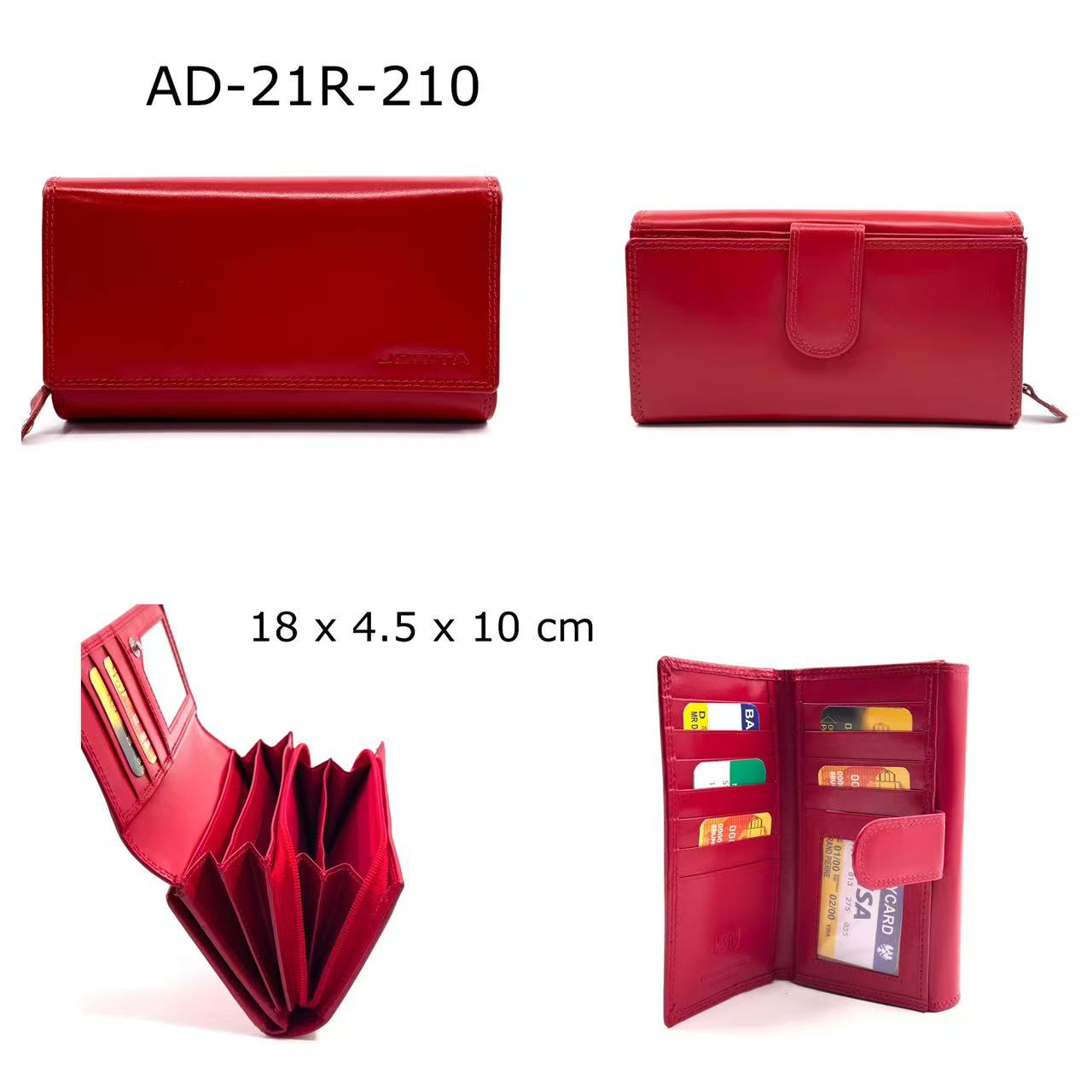 JORITA bőr  pénztárca AD-21R-210