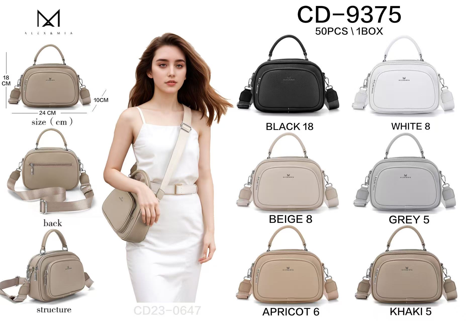 Alex&Mia Női t&aacute;ska CD-9375