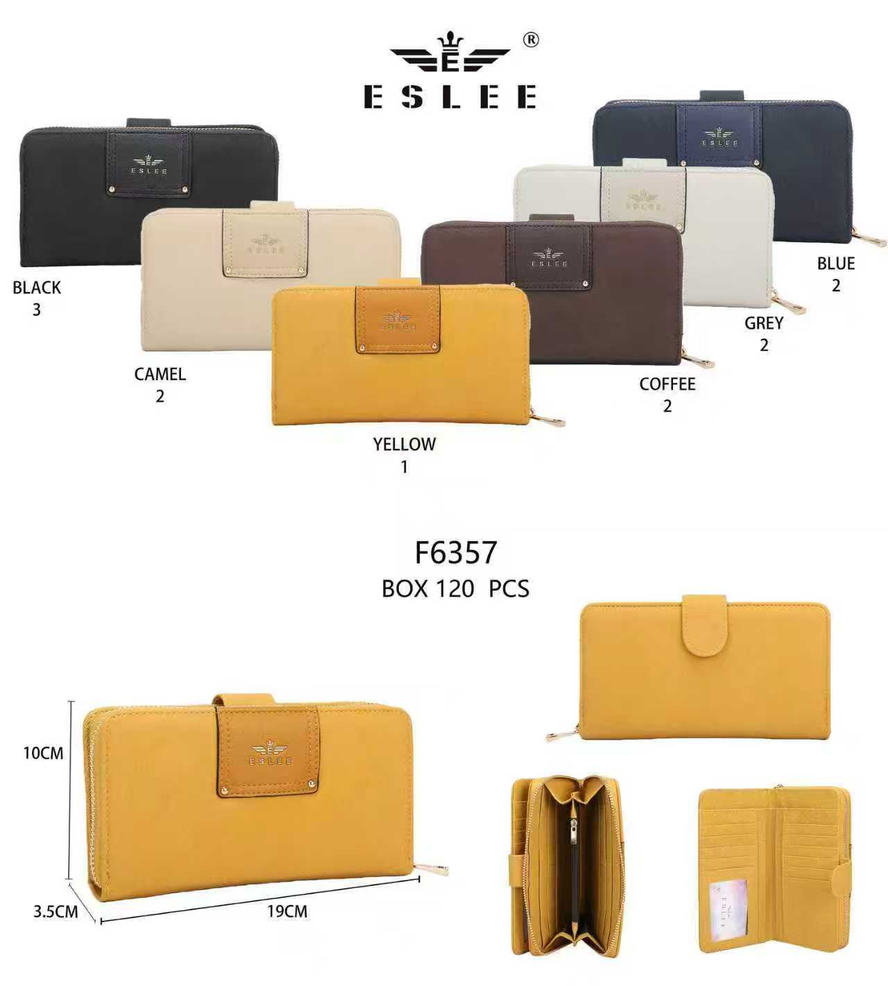 Eslee női műbőr p&eacute;nzt&aacute;rca F6357