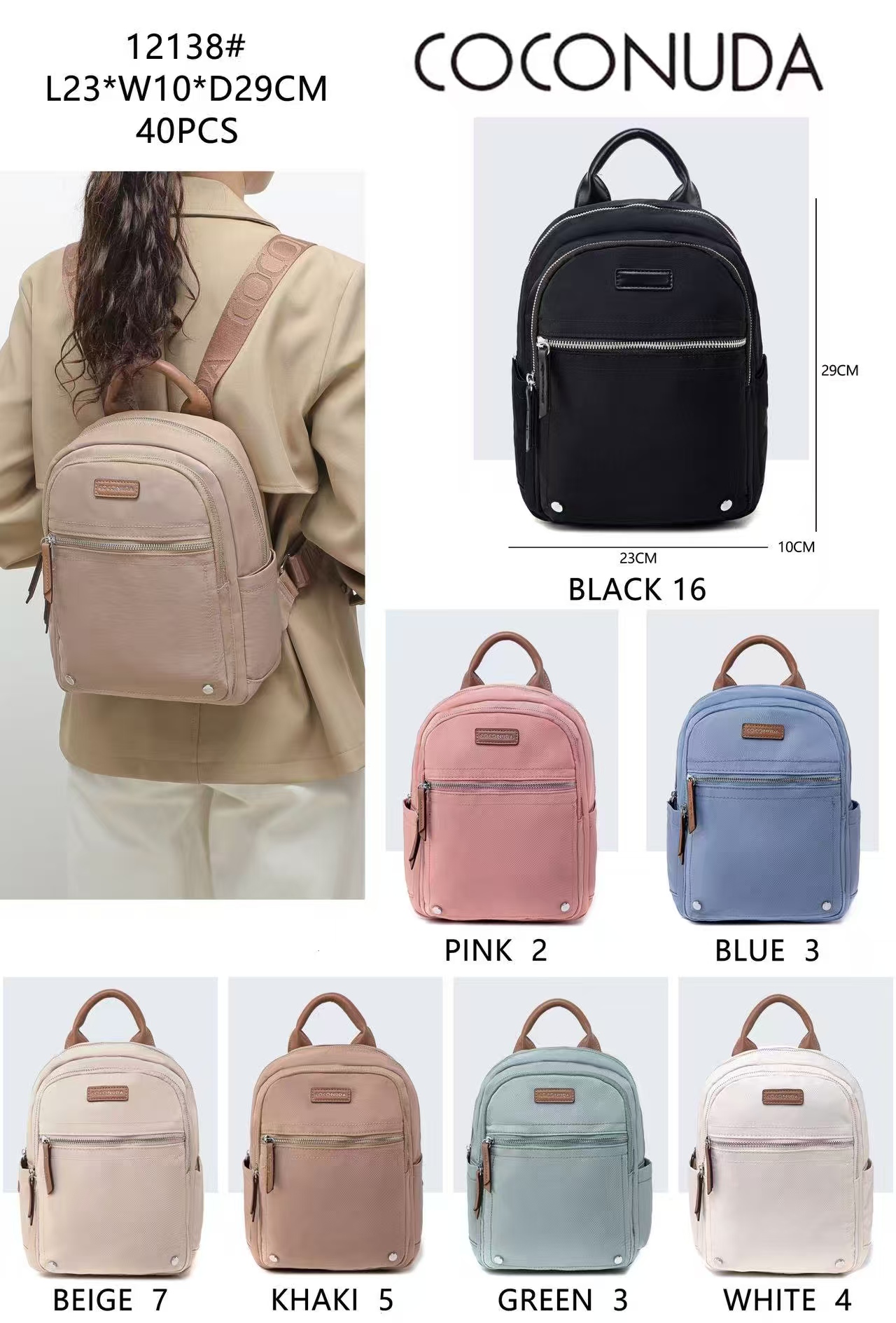 Coconuda női háti táska 12138