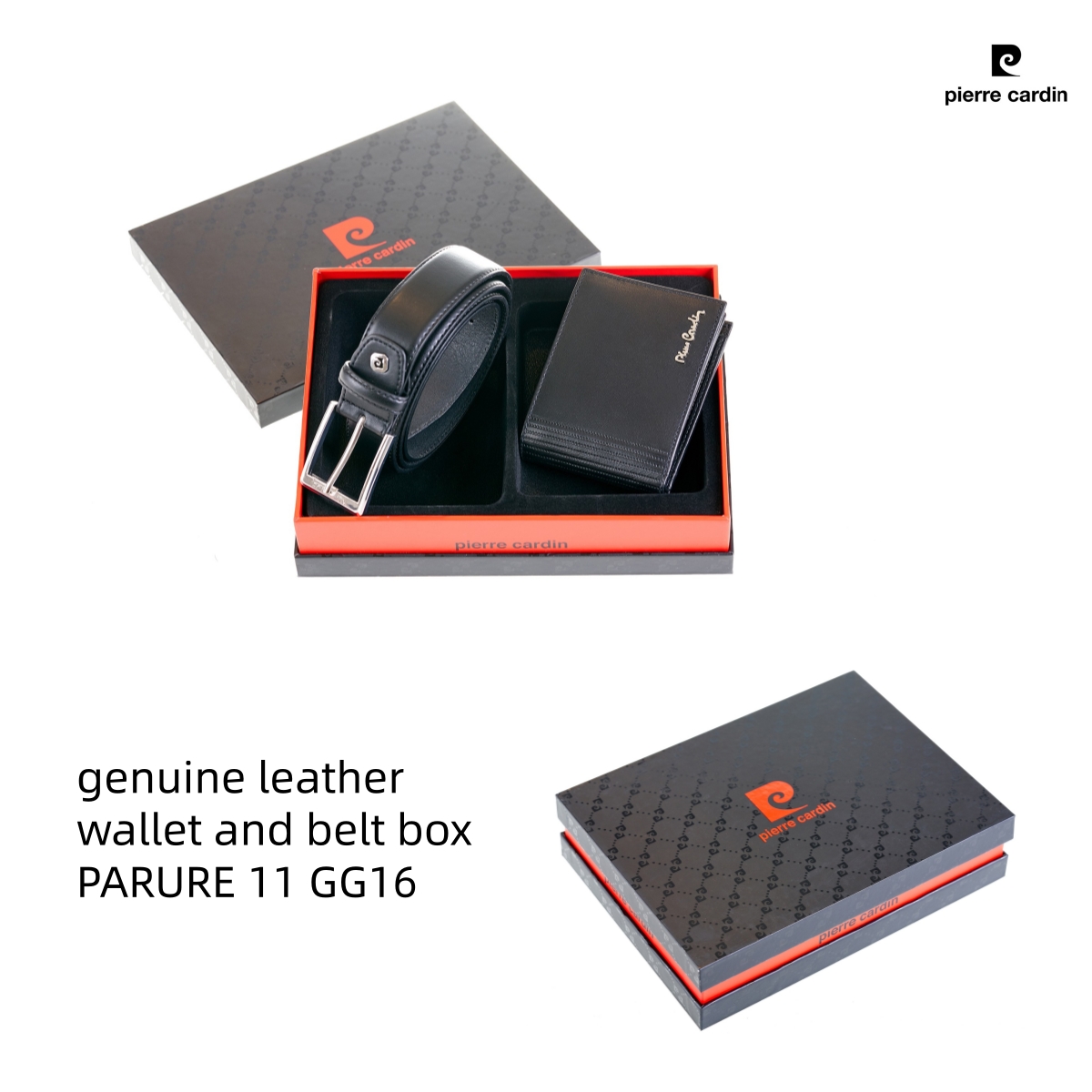 Pierre Cardin férfi öv pénytárca szett PARURE 11 GG16