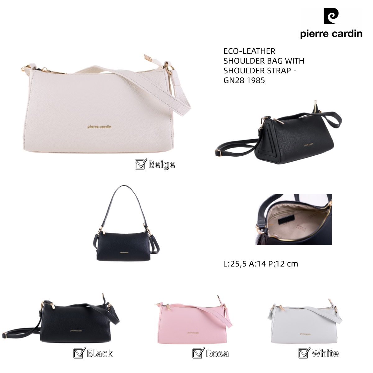 Pierre Cardin női táska GN28 1985