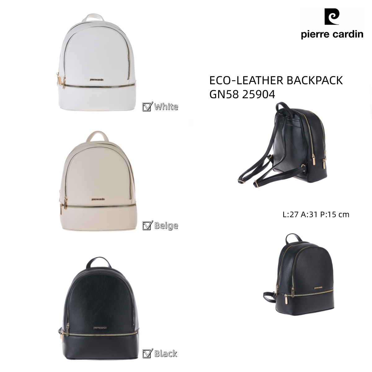 Pierre Cardin női háti táska GN58 25904