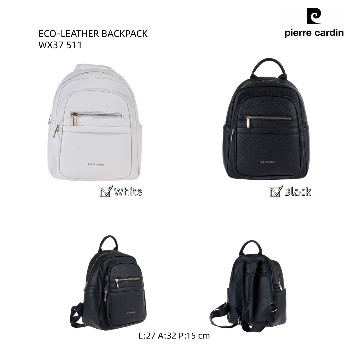 Pierre Cardin női háti táska WX37 511