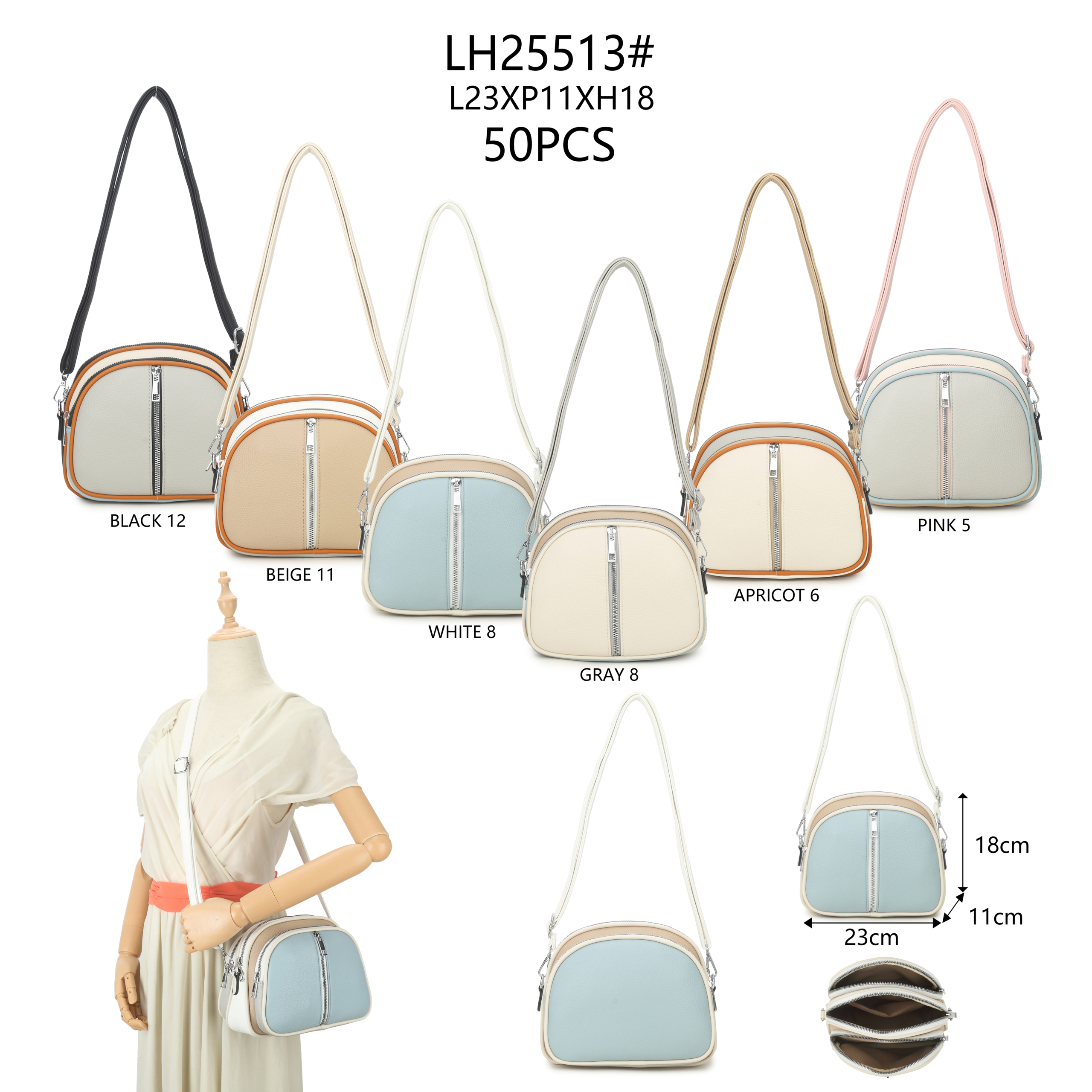 LH női oldal táska LH25513