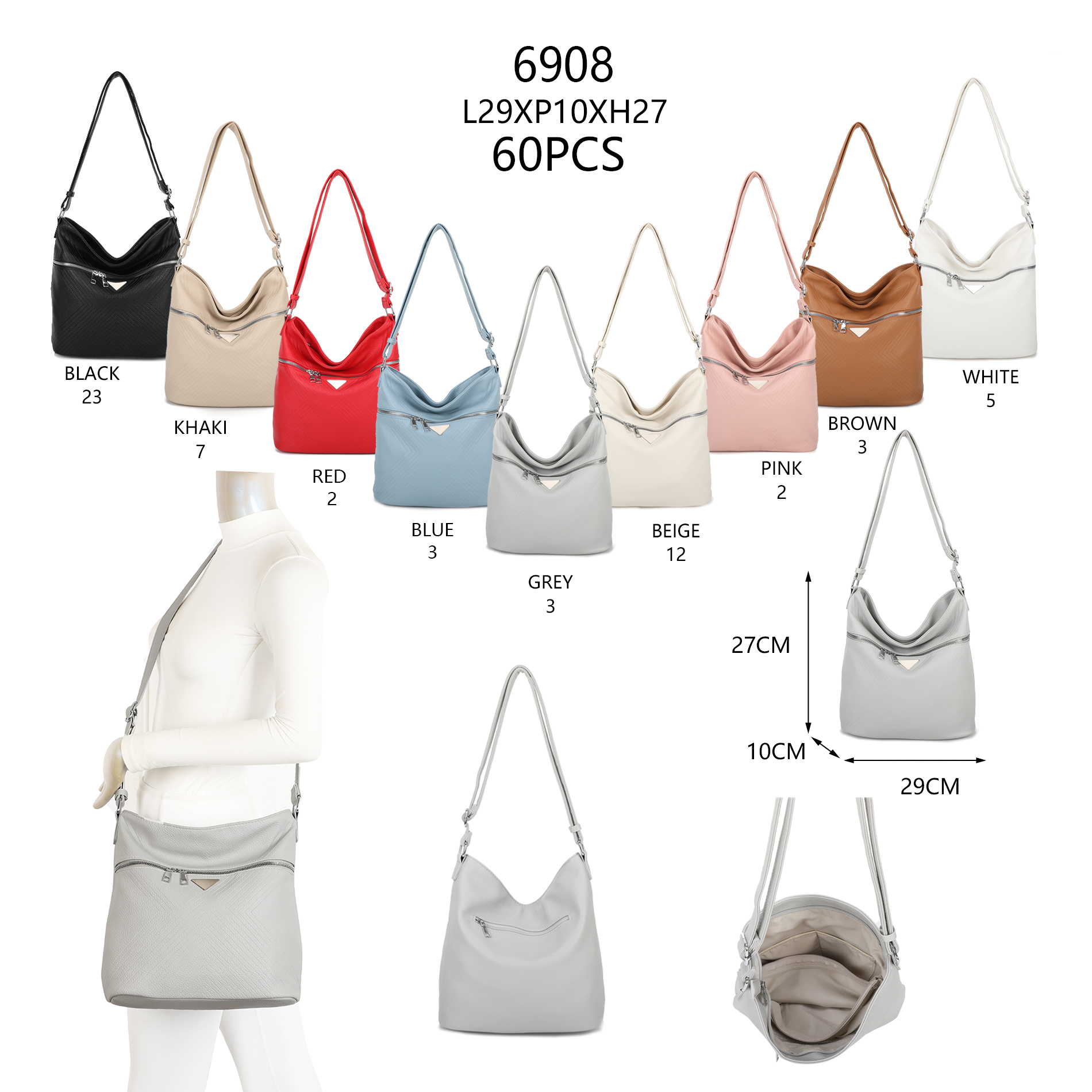 Sara Moda női oldal táska 6908