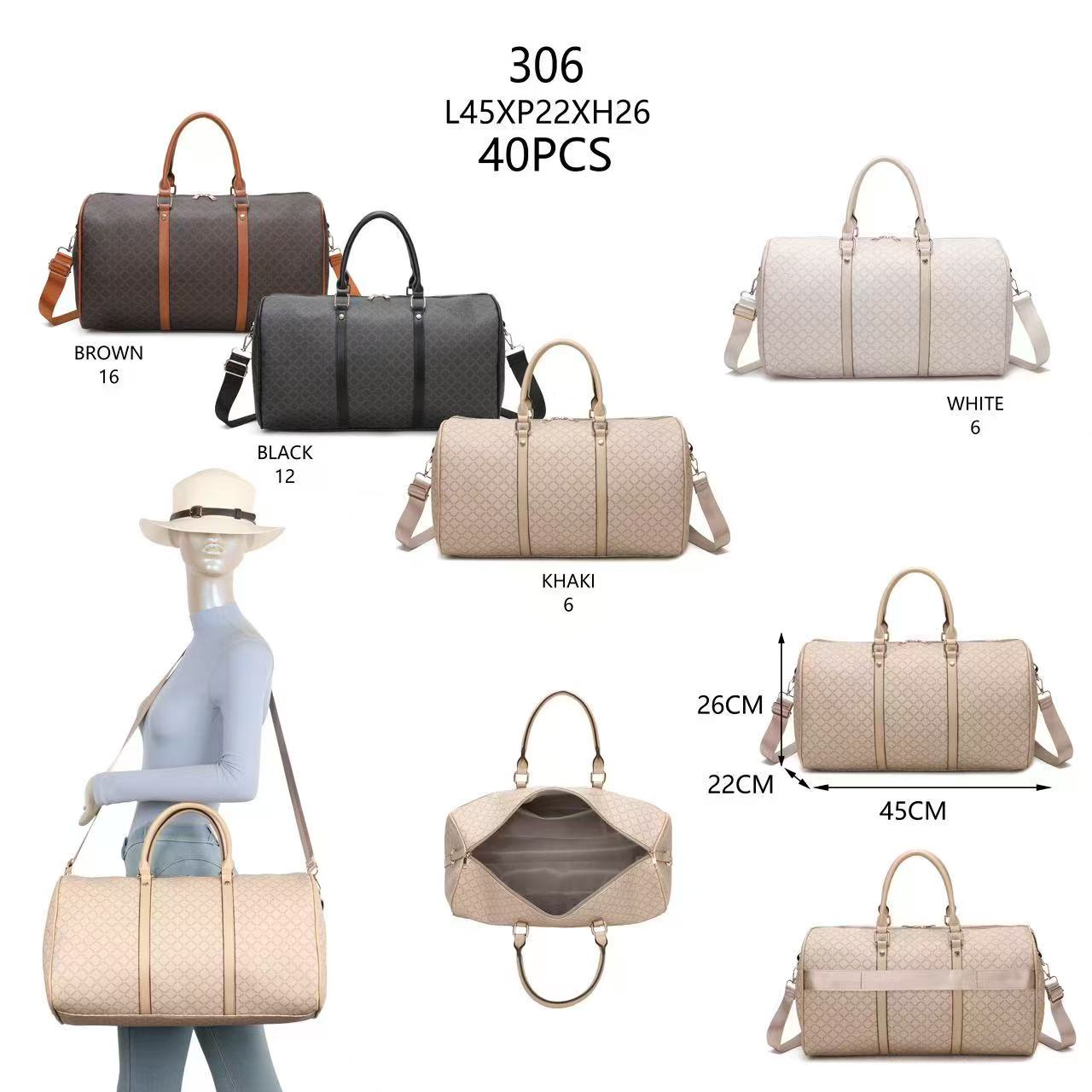 női utazó táska 306