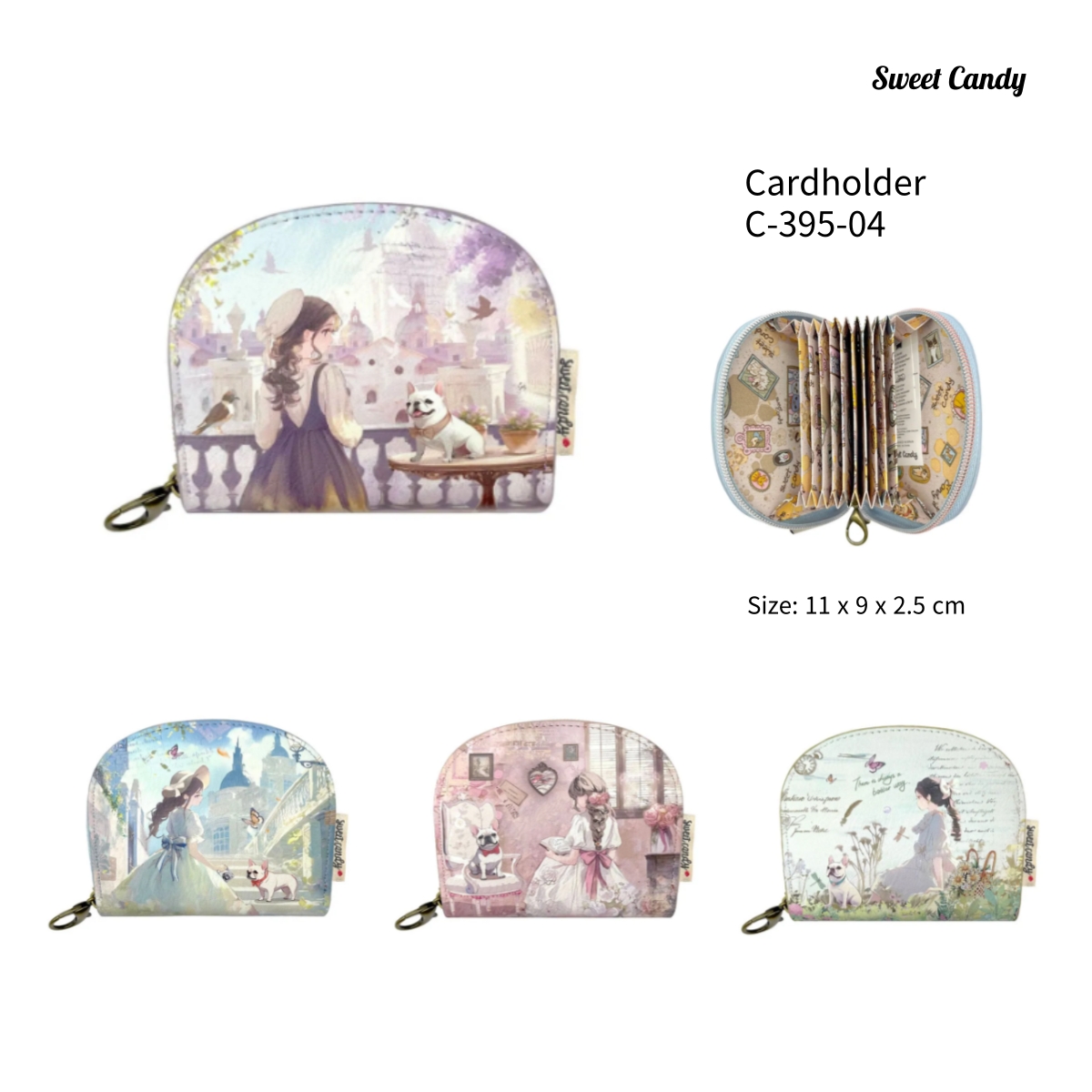 SweetCandy női kartyá tartó C-395-04