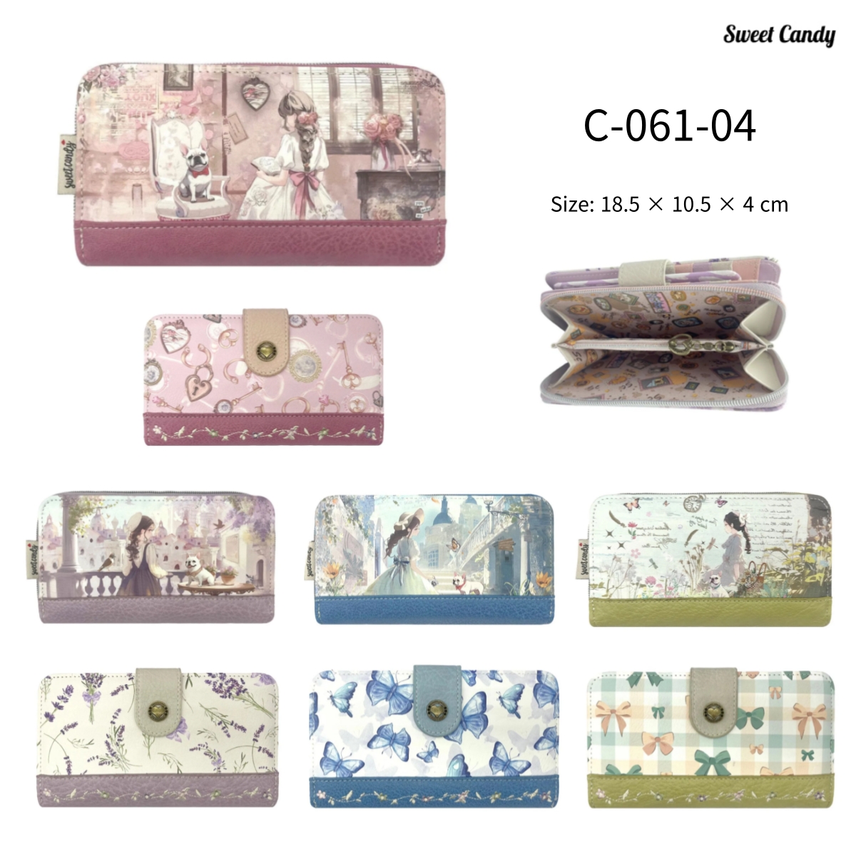 SweetCandy női pénztárca C-061-04