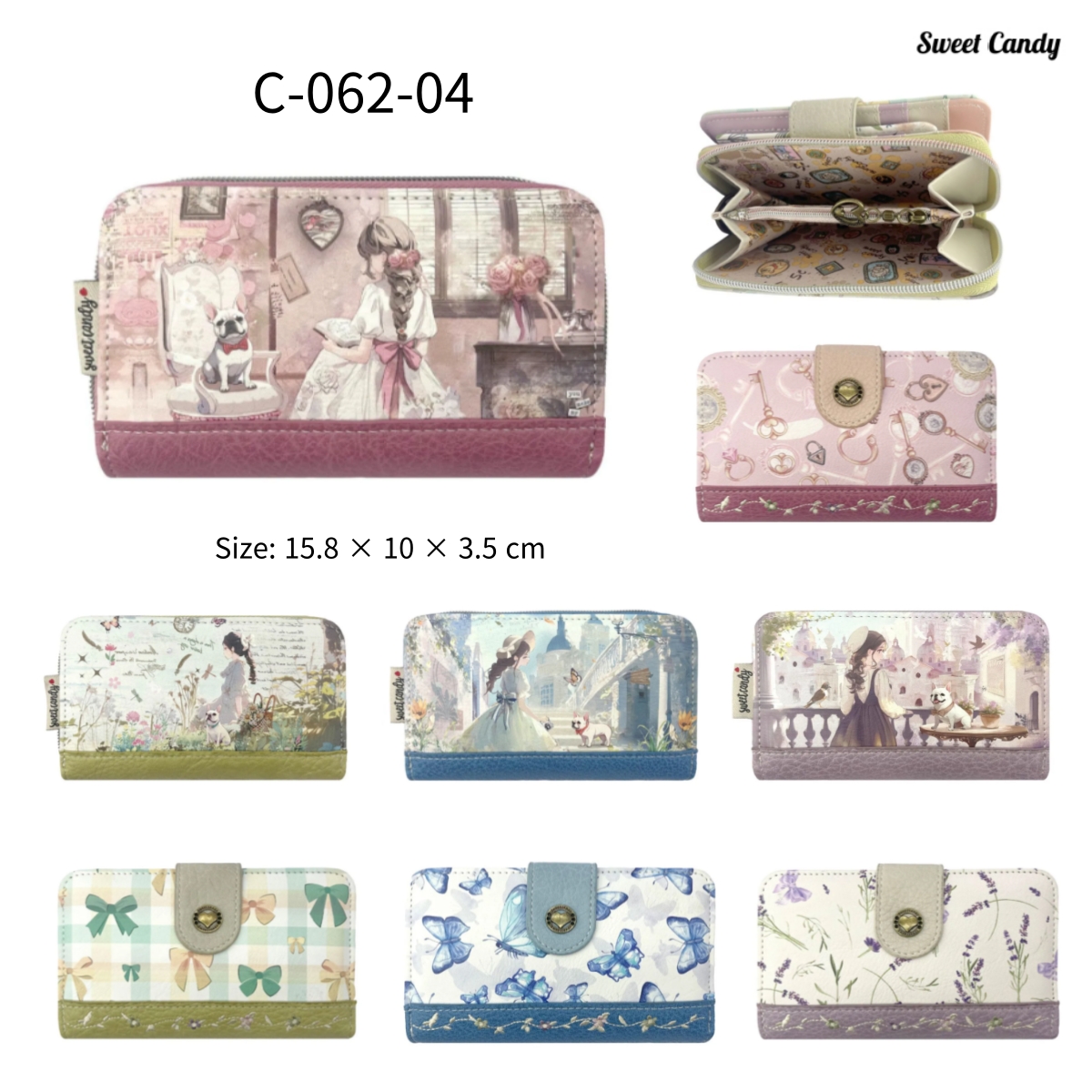 SweetCandy női pénztárca C-062-04