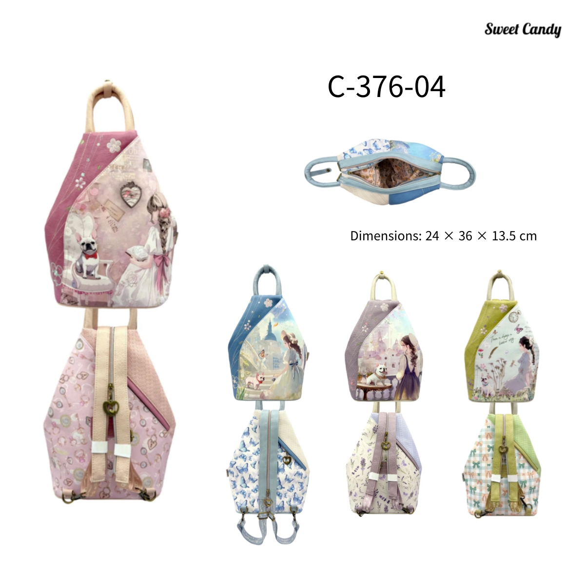 SweetCandy női háti táska C-376-04