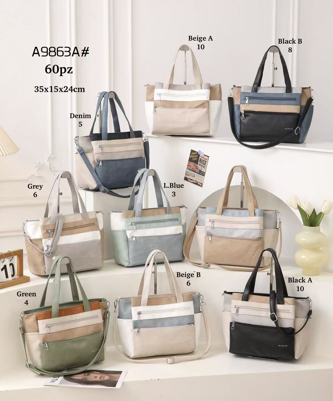 MaxFly női táska A9863A