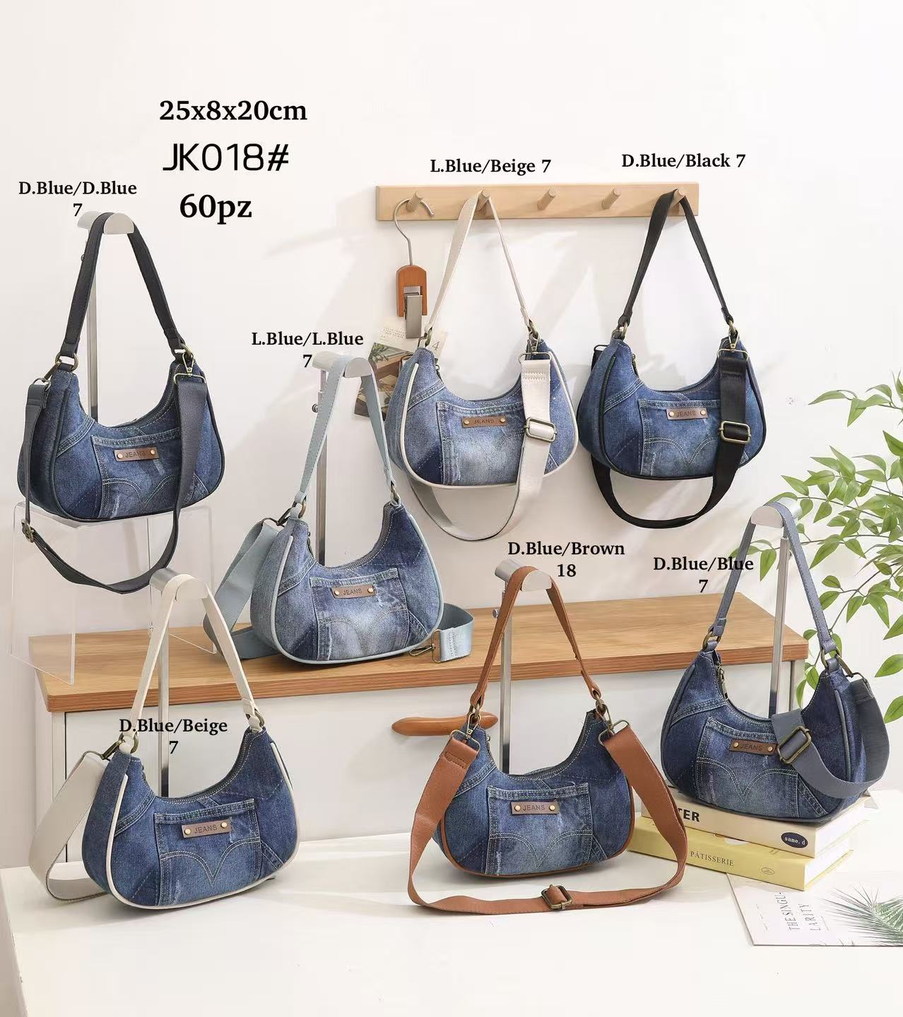 MaxFly női farmer táska JK018