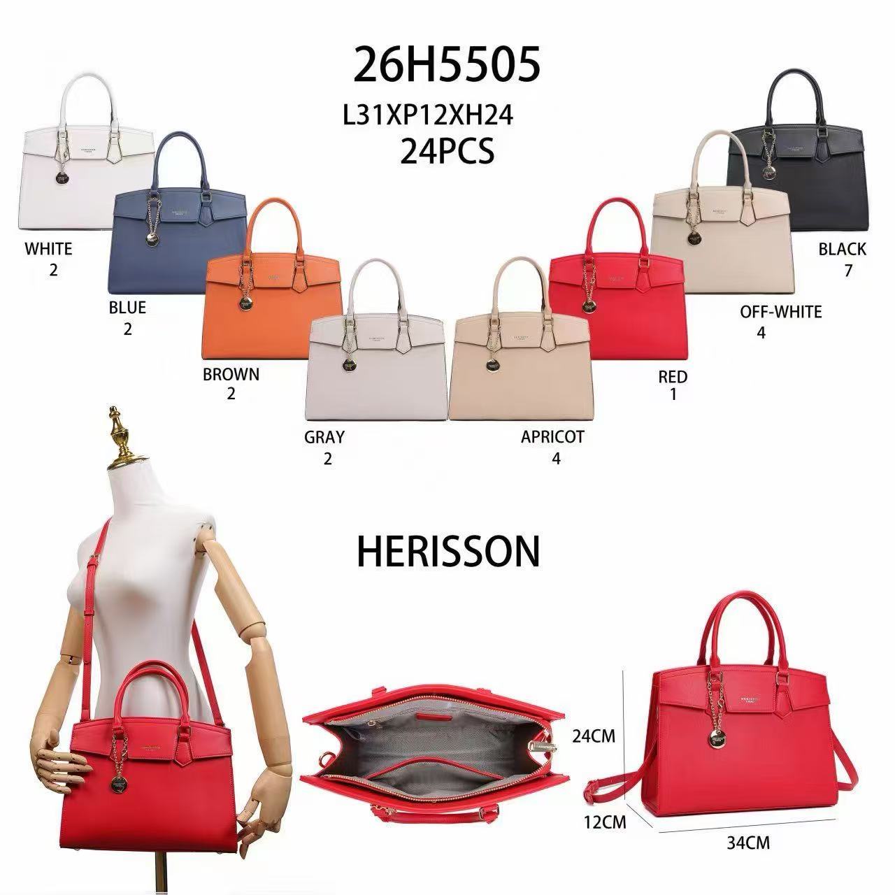 Herisson női t&aacute;ska 26H5505