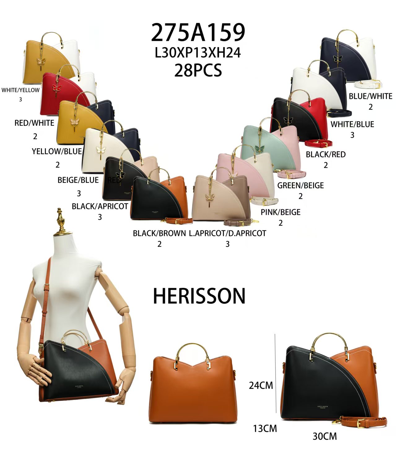 Herisson női t&aacute;ska 275A159