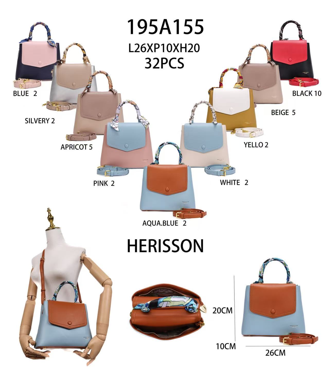 Herisson női táska 195A155