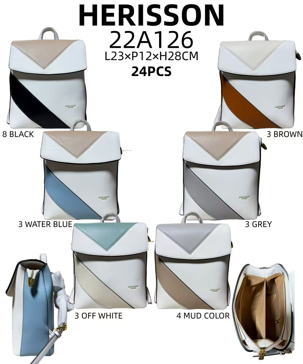 Herisson női háti táska 22A126