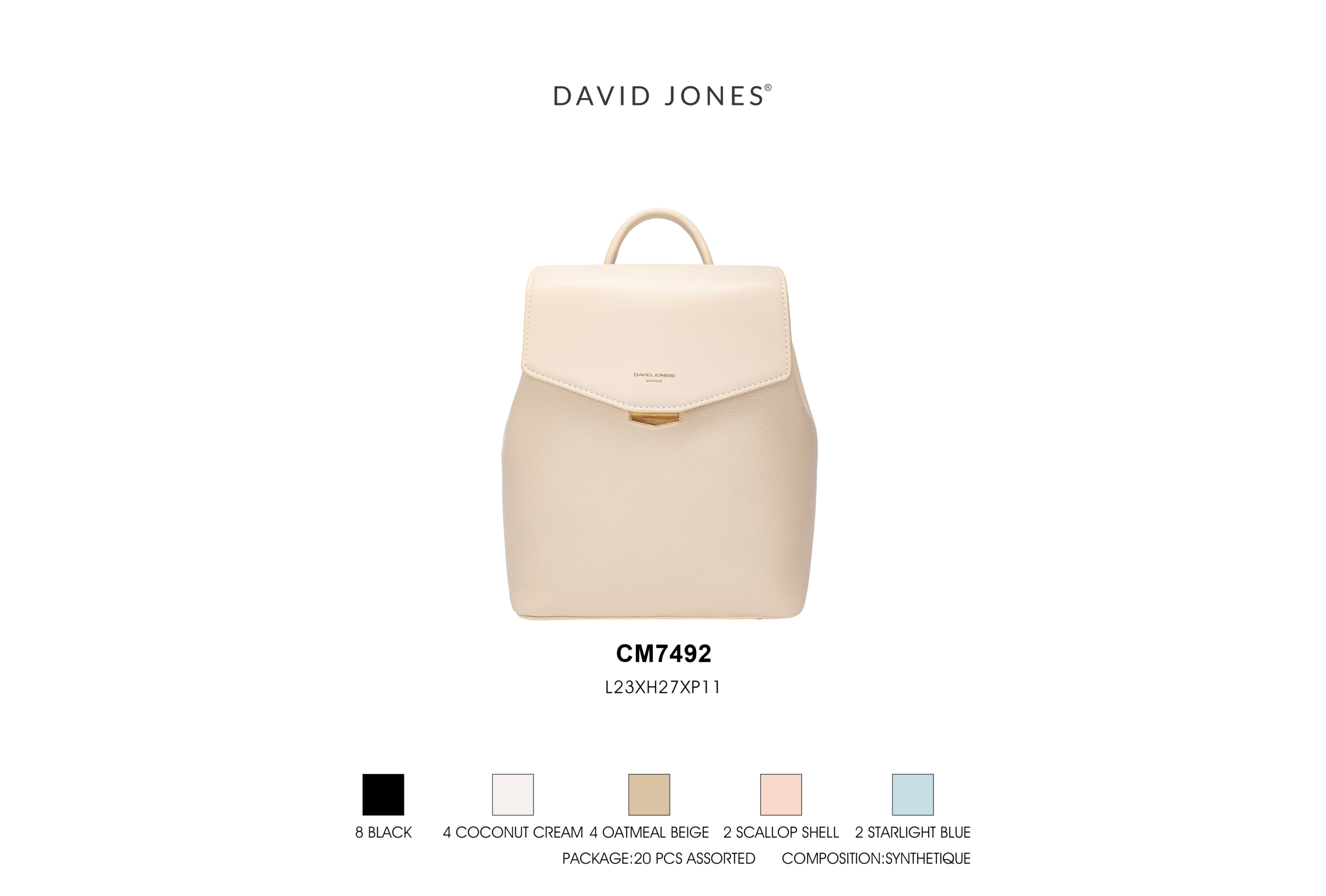 David Jones női h&aacute;ti t&aacute;ska CM7492