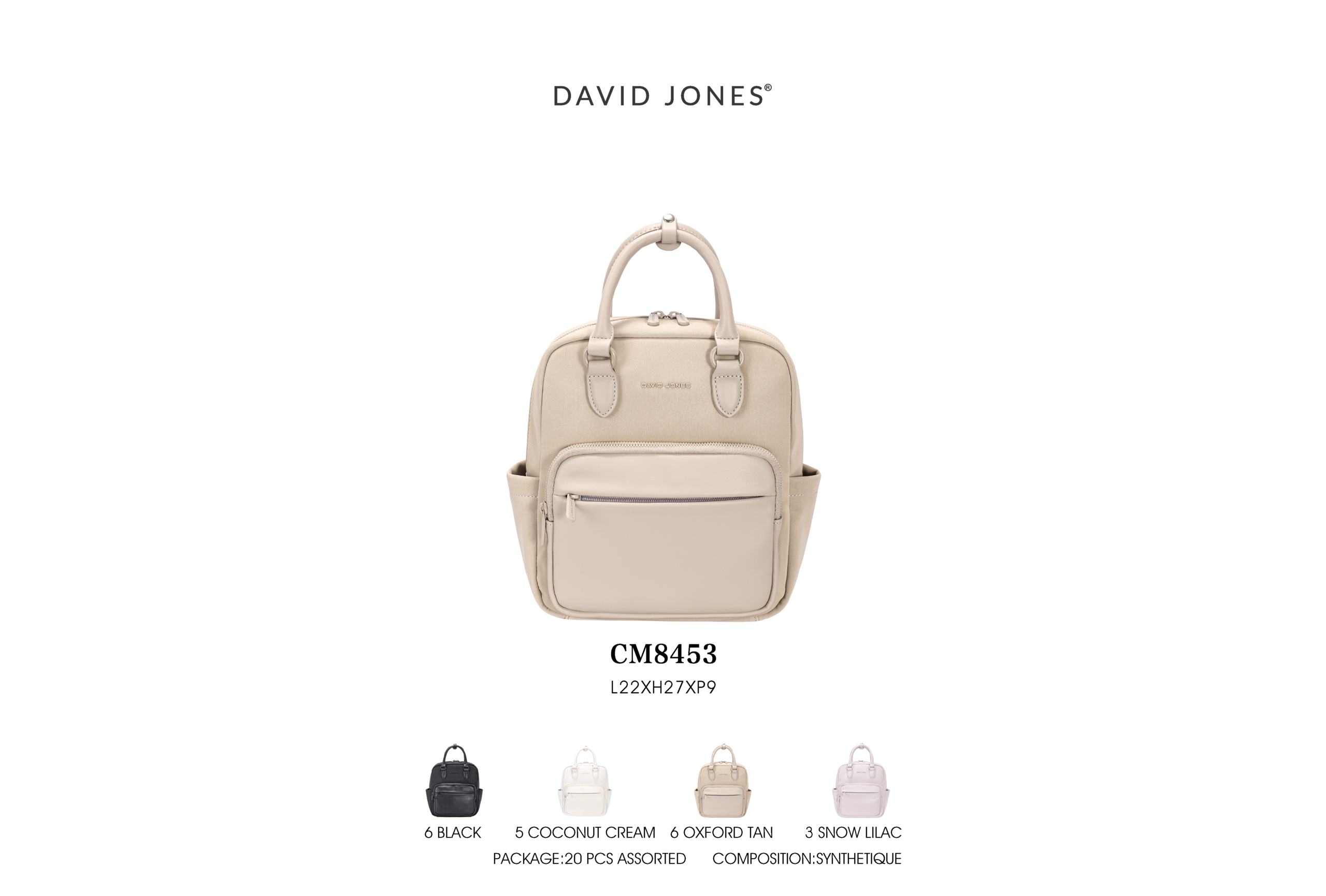 David Jones női h&aacute;ti t&aacute;ska CM8453