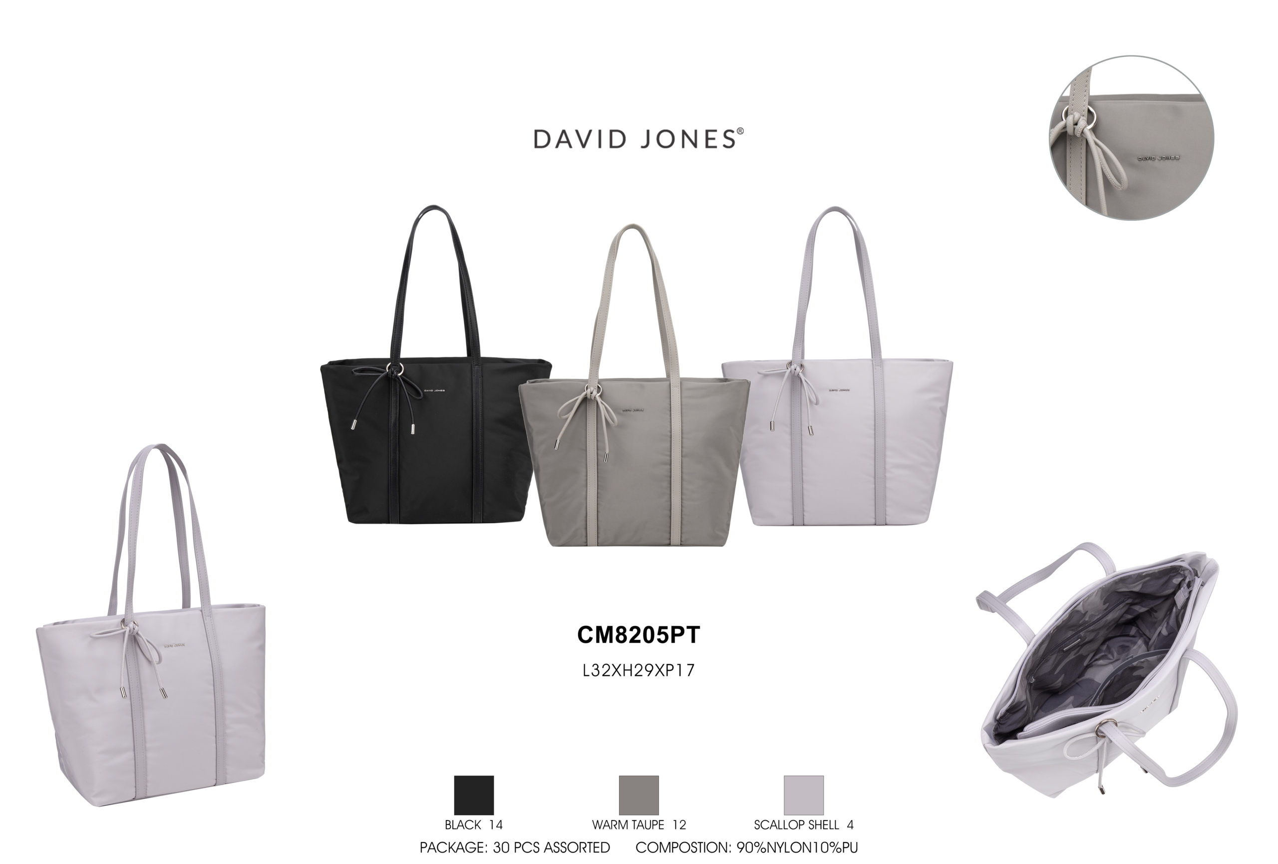 David Jones női táska CM8205PT