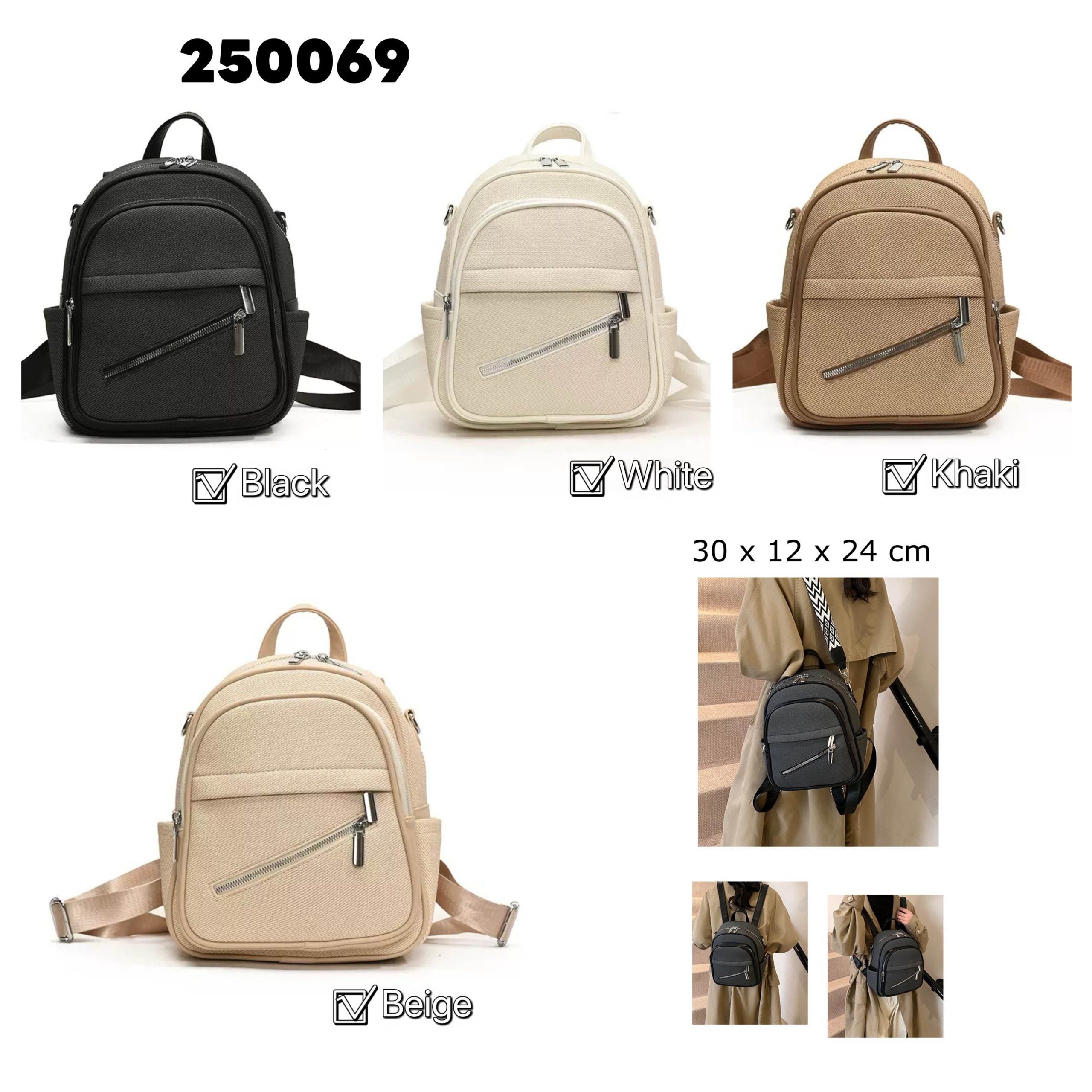 JORITA női háti táska 250069