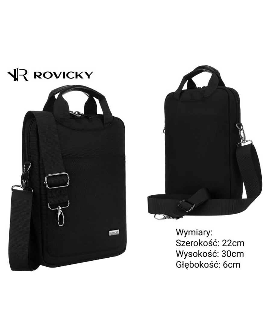 Rovicky F&eacute;rfi fekete oldalt&aacute;ska, munkat&aacute;ska R-73216-0431