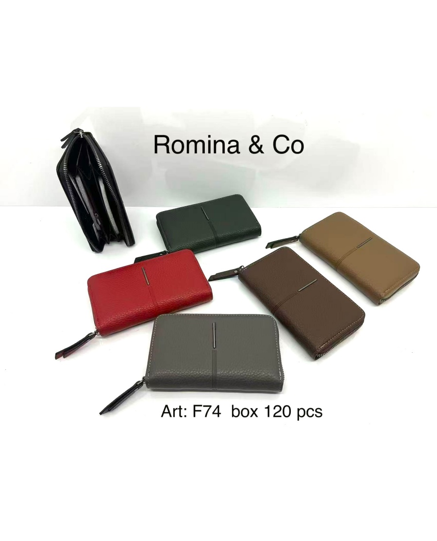 Romina&Co. Női mini pénztárca virág mintával F74