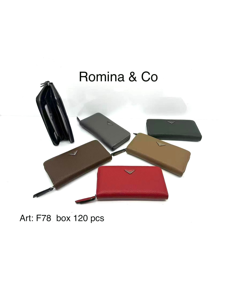 Romina&Co. Női mini pénztárca virág mintával F78