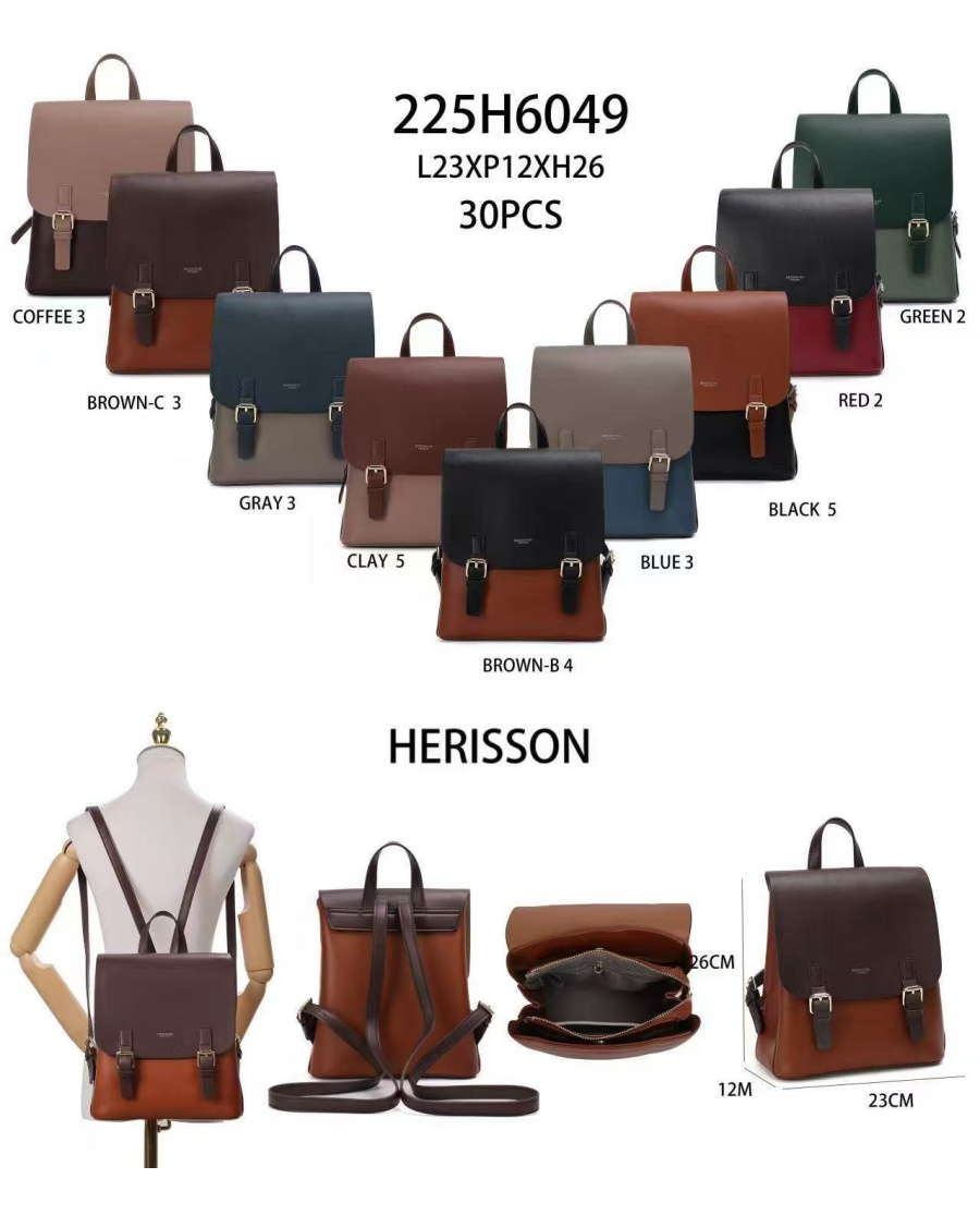 Herisson női háti táska 225H6049