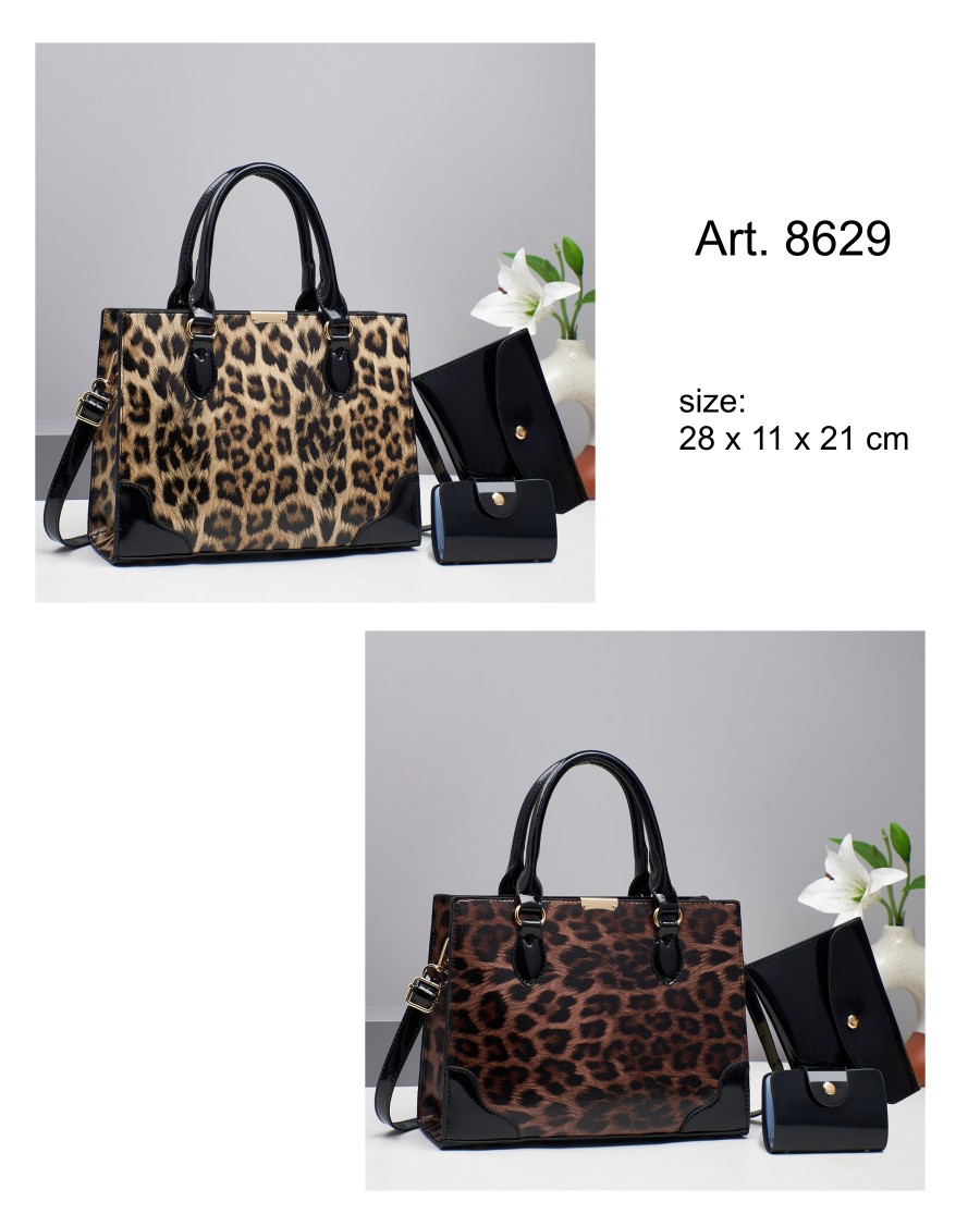 Női leopárd mintás táska 8629