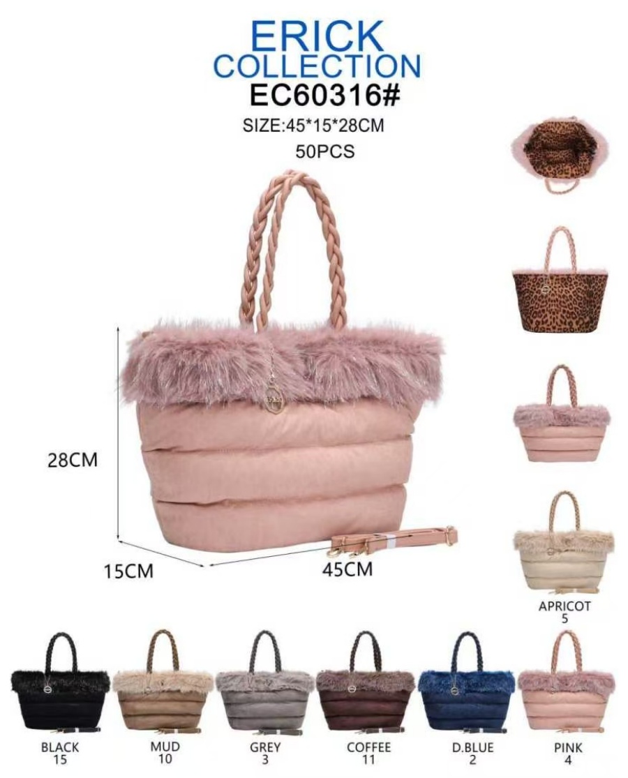 Erick Collection női szűrös táska EC60316
