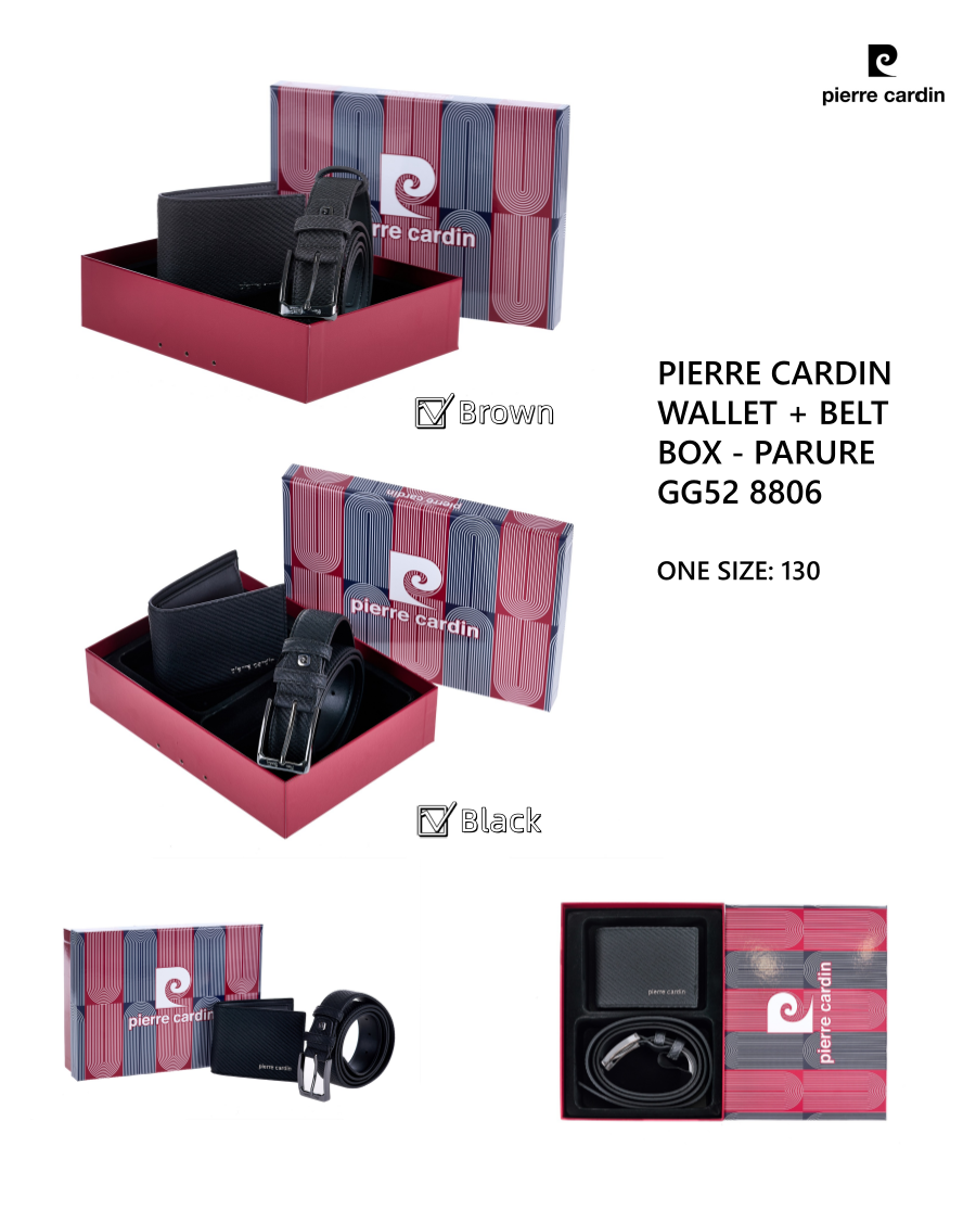 Pierre Cardin férfi öv pénytárca szett GG52 8806