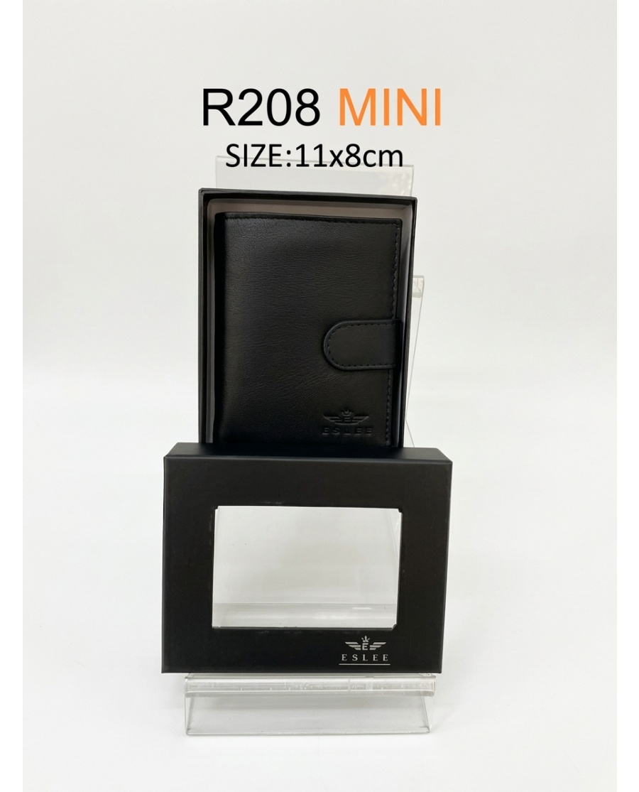 Eslee f&eacute;rfi bőr p&eacute;nzt&aacute;rca R208MINI