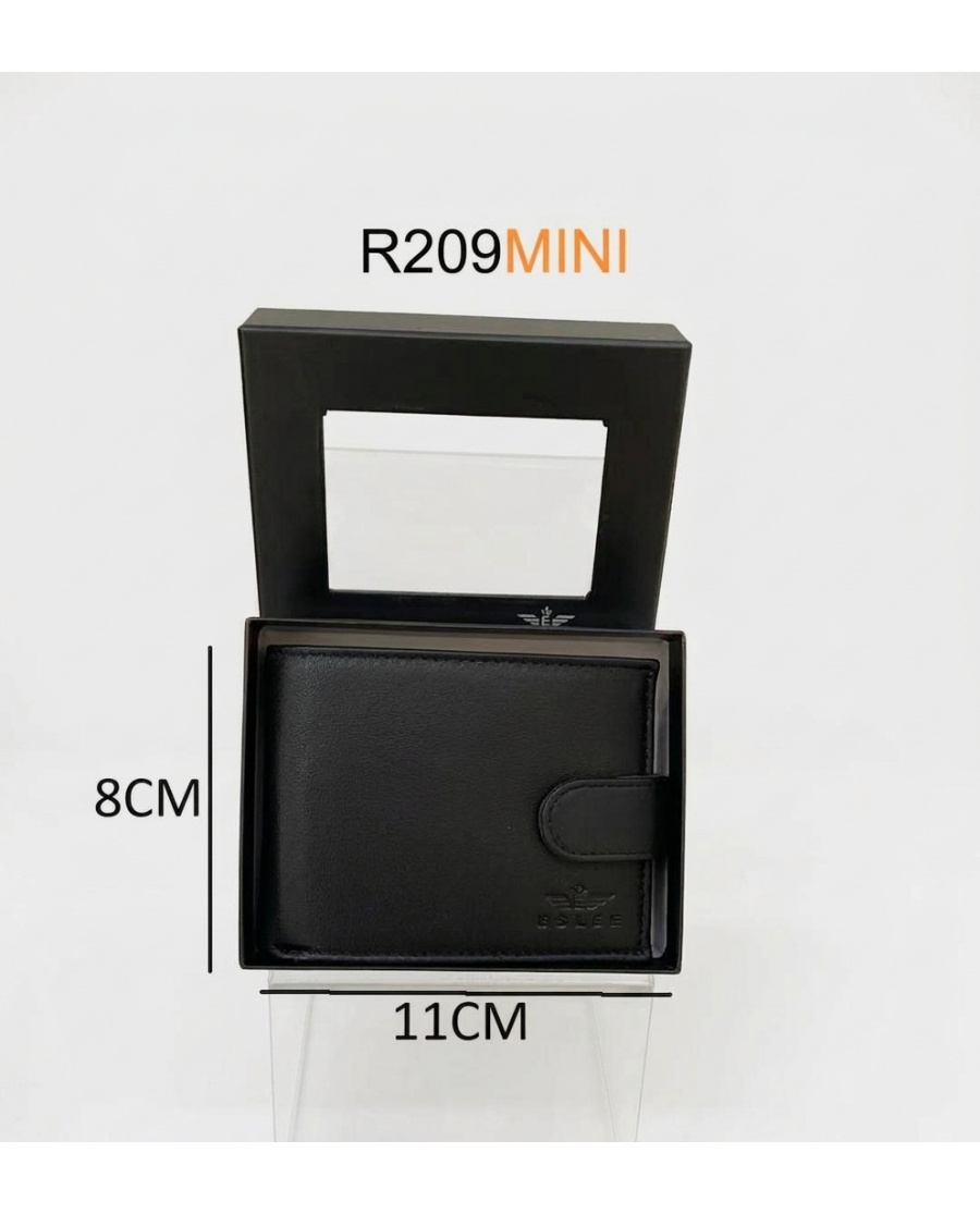 Eslee f&eacute;rfi bőr p&eacute;nzt&aacute;rca R209MINI