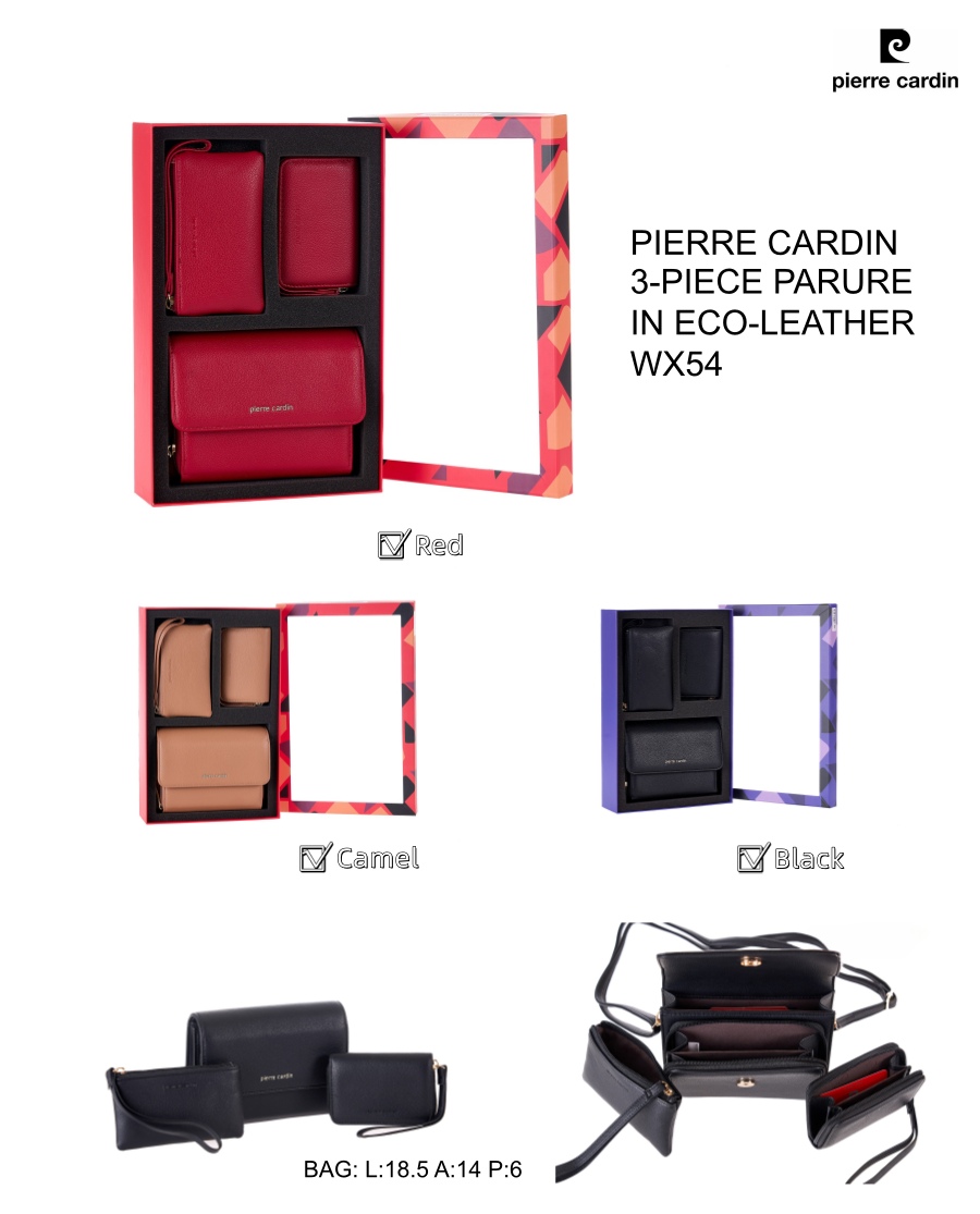 Pierre Cardin női p&eacute;nzt&aacute;rca szett WX54
